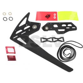  LX1160  Lynx Heli Innovations Goblin 570 - 620 Stretch Tail Kit Red 